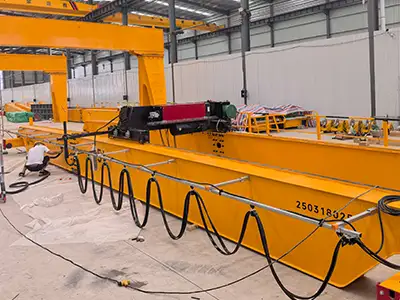 This Nigeria order includes two 15 ton overhead cranes from Yuantai Cranes, complete with steel supporting structures. Each lifts 15 tons, spans 13 meters, and has an 8.95-meter hook height, running on 400V/50Hz/3P power. These are built as 15 ton explosion proof overhead cranes with Ex II 2 G Ex de IIC T4 certification for safe use in hazardous areas.